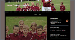 Desktop Screenshot of juniorcricket.co.nz